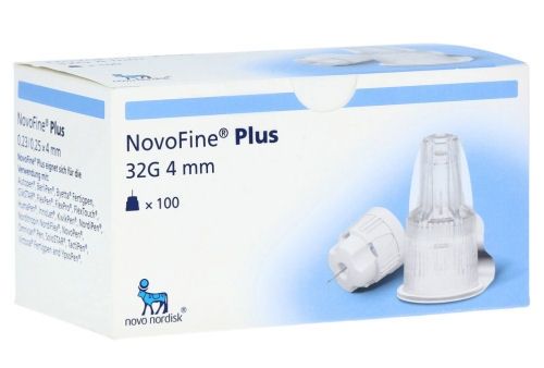 NovoFine Insulin Pen Tip Needles 32G 4mm / 6mm Plus 4mm 100s with FREEBIES